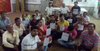 Sonipat,vimal kishore with busuinessmen, six june do not open the market