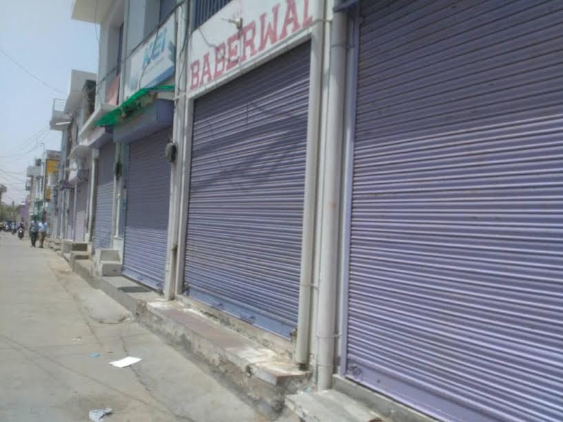 in case of love jihad town danta ramgarh close today