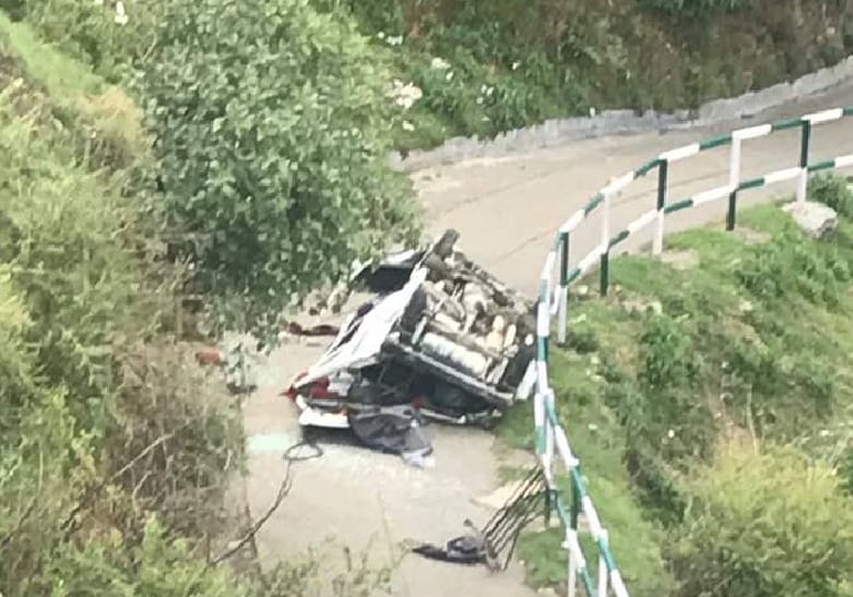 Two Students Killed in School Van Accident at Shimla.