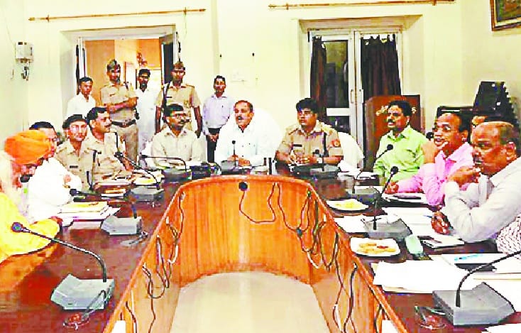 Administration suspended postponed mahapanchayat