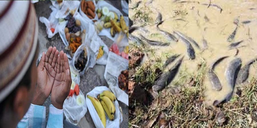 In the month of Ramadan, sea fishes also pray