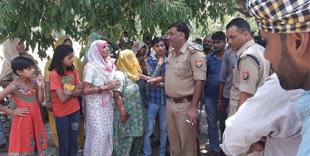 Saharanpur in again in violence, idol tried to spoil the atmosphere, police force deployed