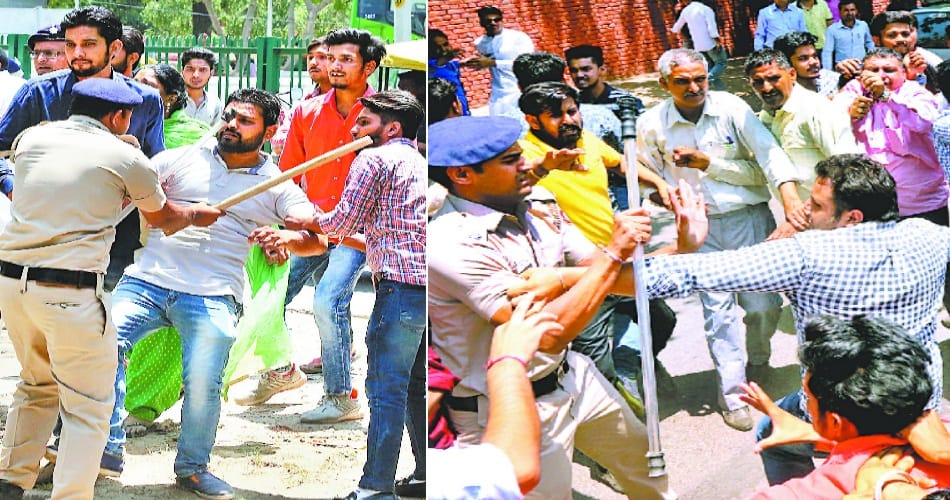 clash in panchayat election result 
