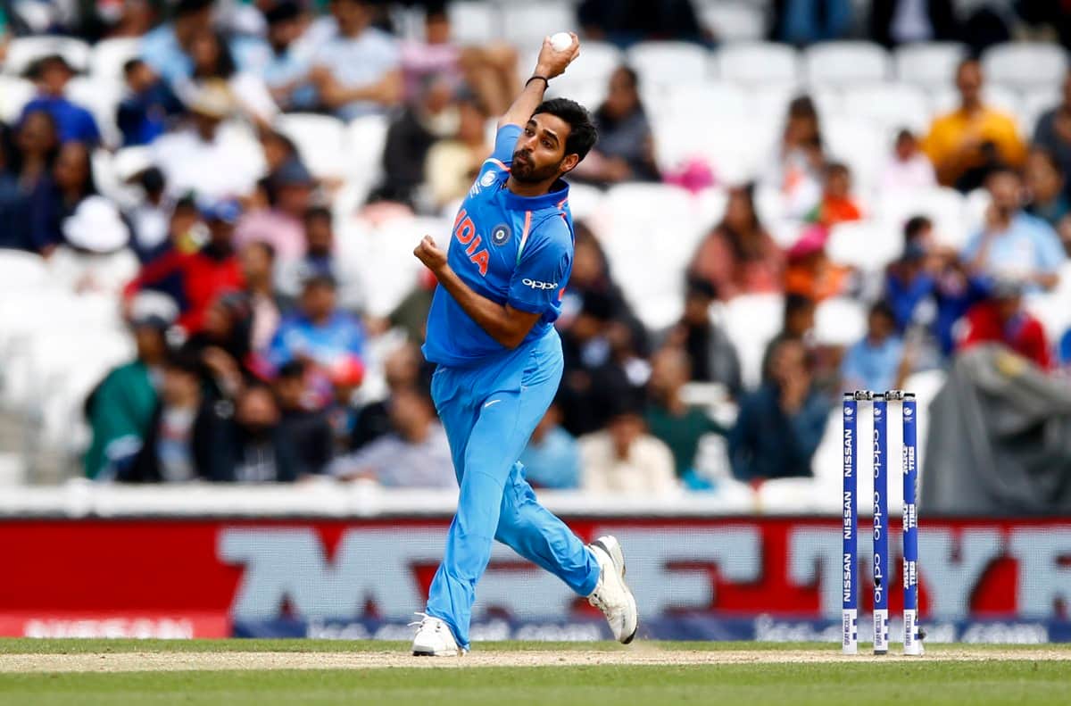 Bhuvneshwar Kumar becomes 1st  bowler to claim twice 3 or more wkts conceding less than 10 runs 