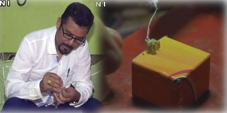 haldwani boy made a smalllest tyre in world