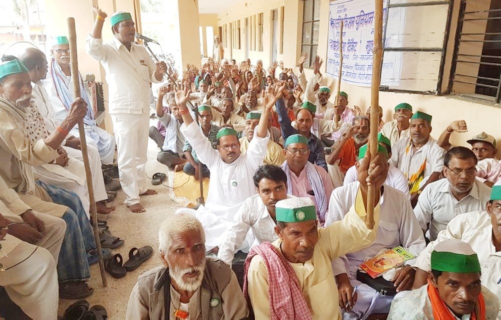 Farmers in Bhikiyu Panchayat