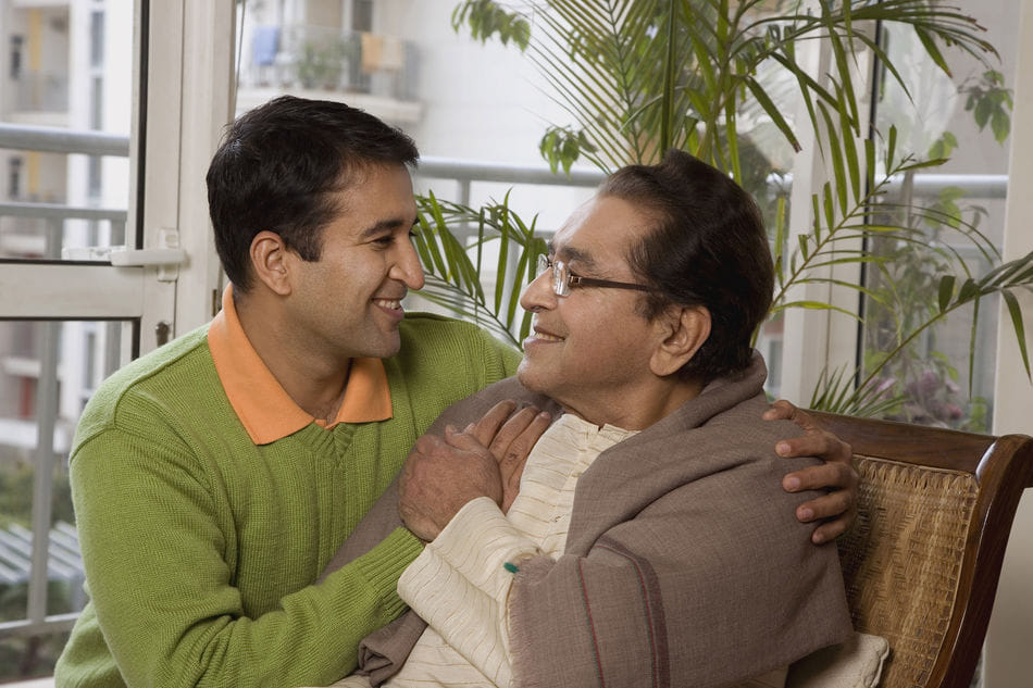 punjab haryana highcourt decision on Father's dependency on son