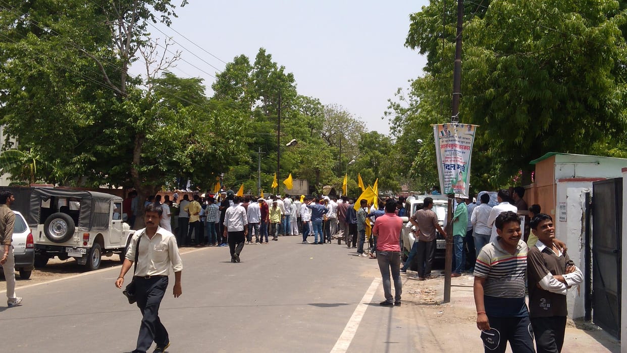 Rally flop in support of MLA Beniwal, city gets disturbed by jam