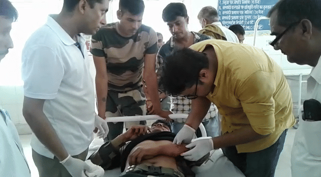 mortar blast in firing range of kishangarh, six injured