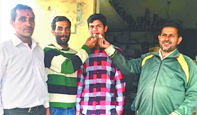 District Topper with tanm in Kamlesh and XII in Tenth