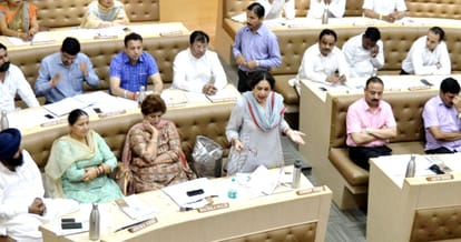 MP Kirron kher in Mc house meeting