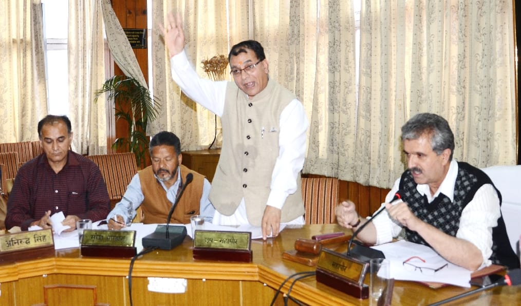 Debate on Water Crisis in MC Shimla Last Meeting.