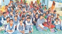 rewari girl protest continue for school upgradation