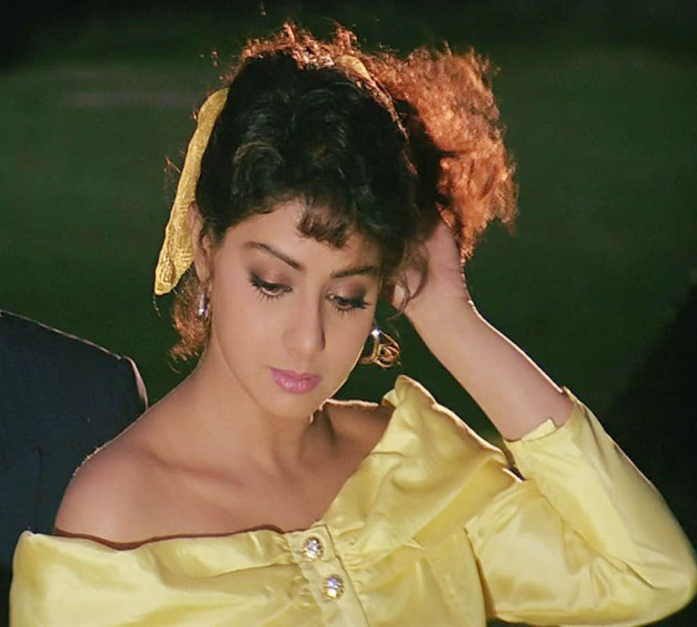 When Sridevi shot hit song in 103 degree fever in 13 she played role of 26-year-old Rajinikanth mother