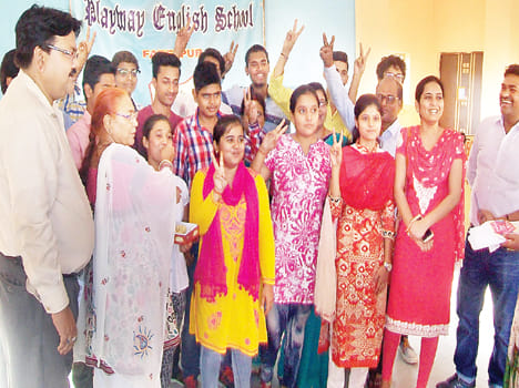 Harshita in High School, Yash did the Inter-District Top