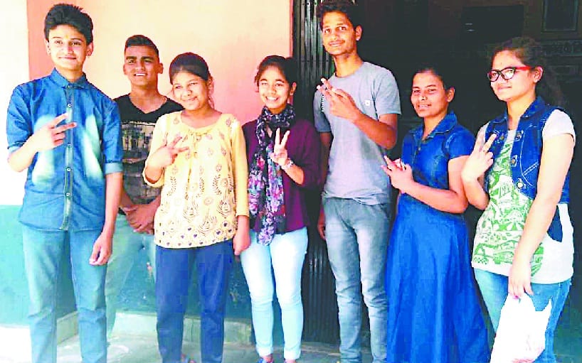 Vivekananda Vidya Mandir gave a great test