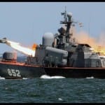 Russian warship and submarine launch cruise missiles to Islamic State units