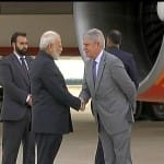 Narendra Modi four nation tour: PM arrives in Spain