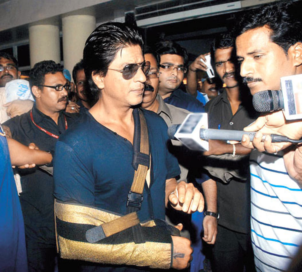 ShahRukh Khan escapes a dangerous accident on the sets of Aanand L Rai film