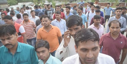 university campus two dalit boys beaten