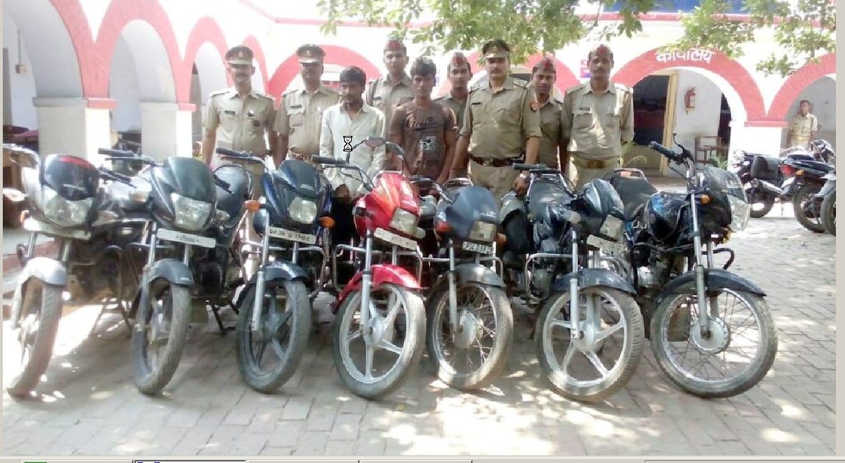 Two members of Autolithor gang arrested, seven bike recovered