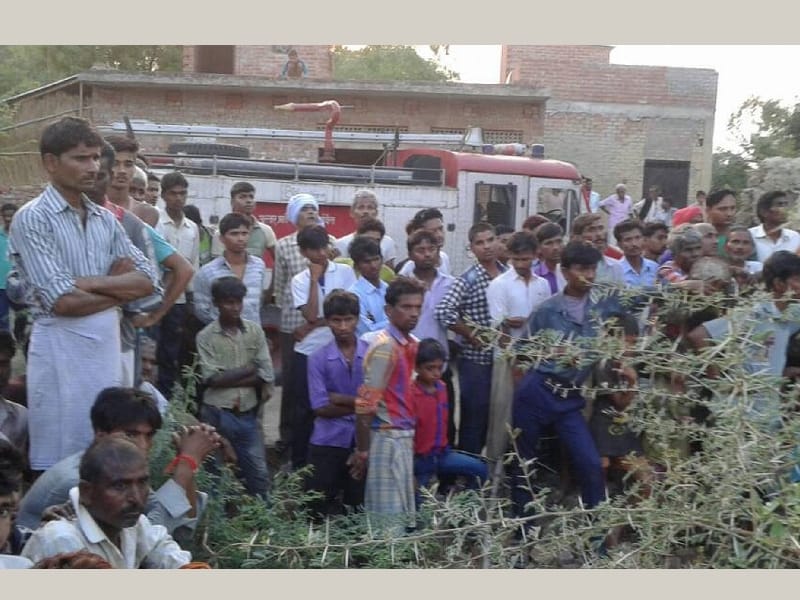  three died because of poisonous gas in raebareli.