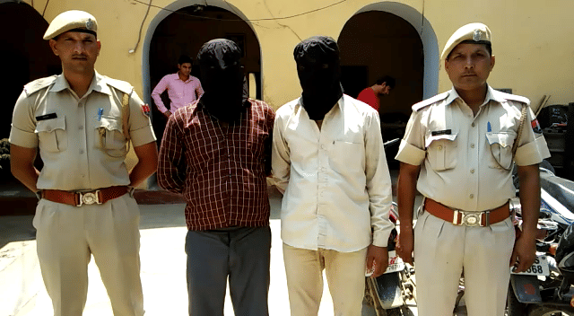 two arrested to kidnap businessman in bhiwadi