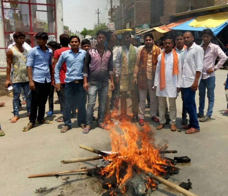 Congress's effigy blast in Kerala case