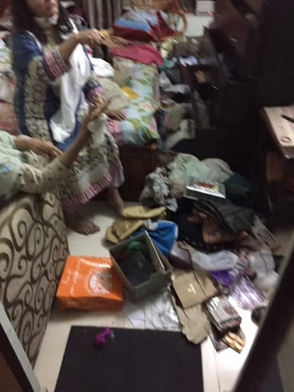 dacoity in lucknow gomti nagar area
