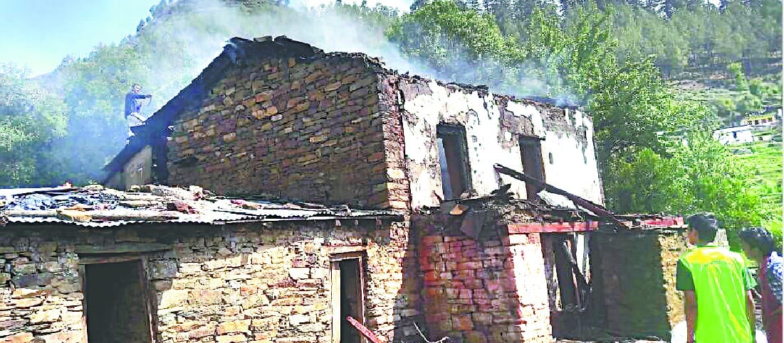 Cylinders burst, house burns, millions of losses