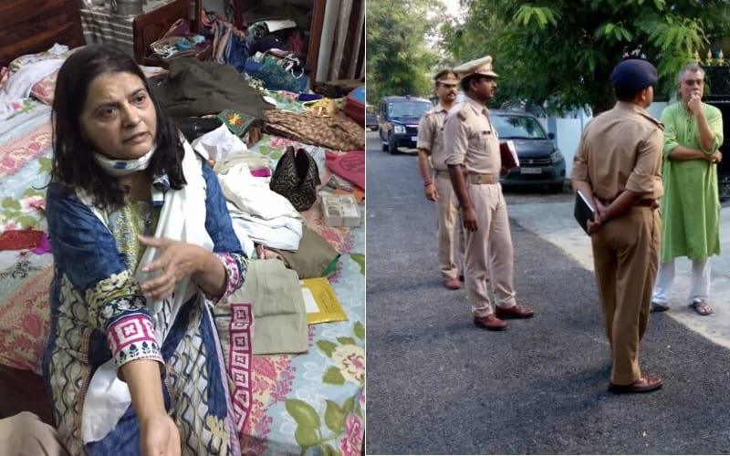 dacoits tried to console woman during loot in lucknow