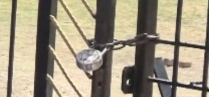 students on hunge strike in school