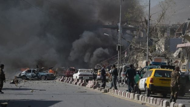 80 killed in Kabul suicide bomber, more than 300 injured