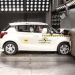 NCAP Crash test, swift secure 3 points and kodiaq achieved 5