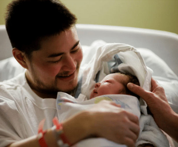 the first ever pregnant man is father of 3 gave birth on the NHS