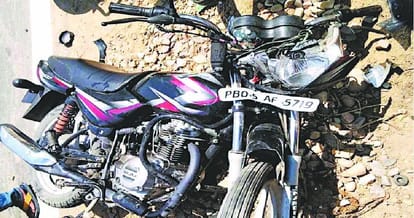 bike accident in moga