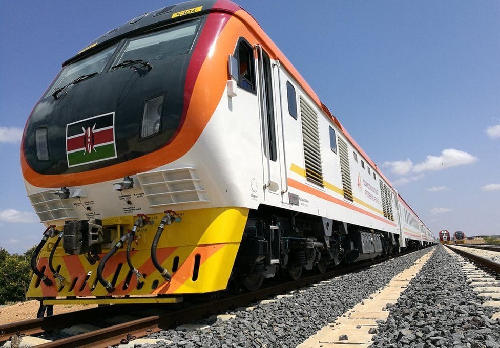 Photos: Have you seen this railroad of China in Africa?