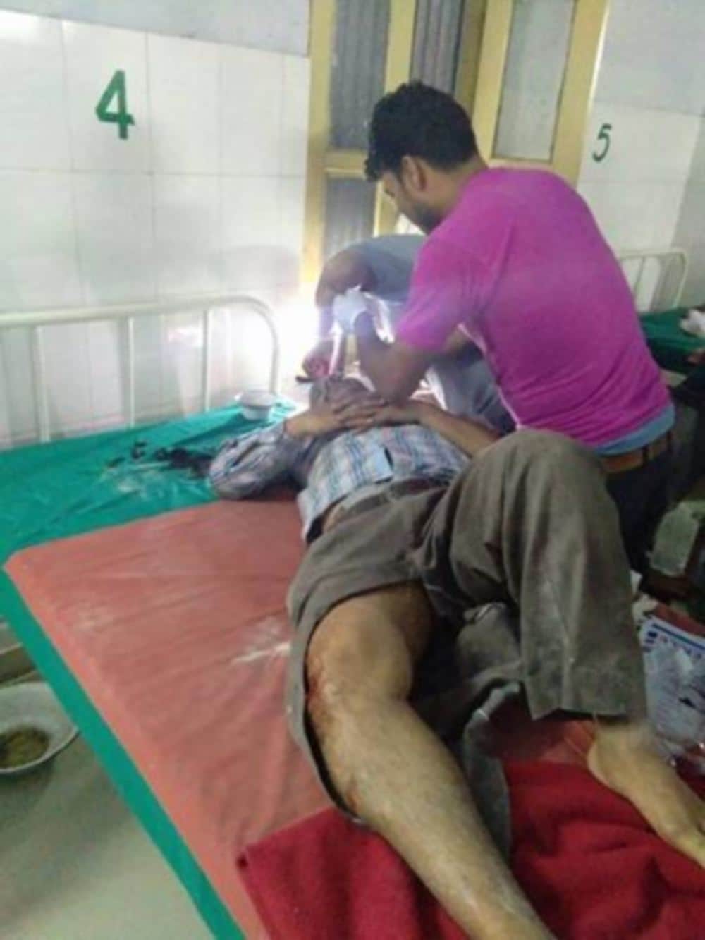doctor done good job for patient in tiuni road accident 