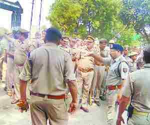 Force deplyoed at Baronsa market
