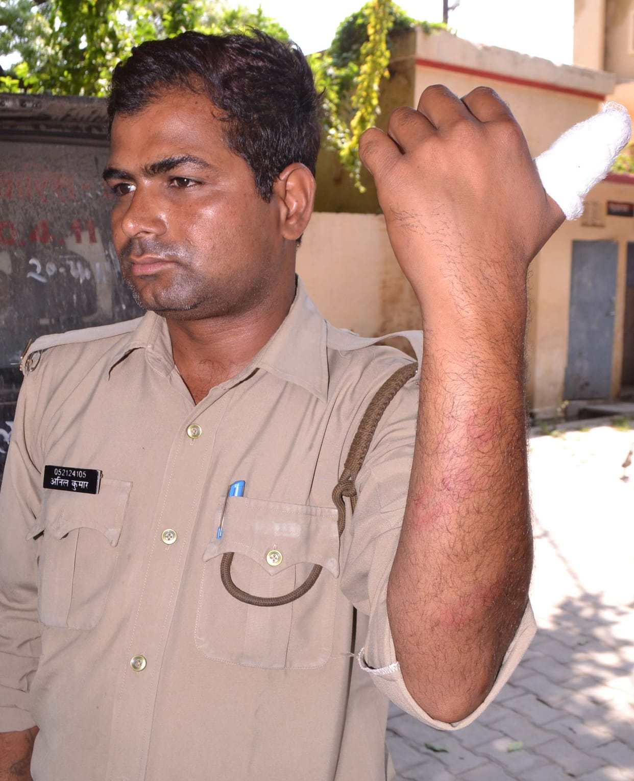 Dabangon beaten soldiers and home guards