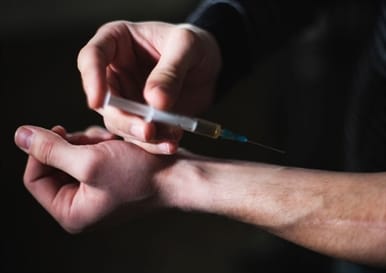 17 youth caught taking injection 