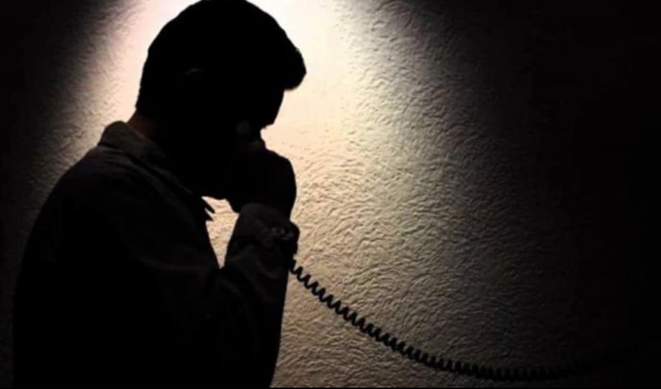 criminal threat call to property dealer asked extortion of 10 lakh from jail