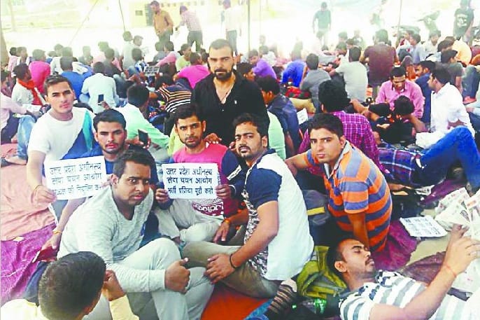 Hunger strike begins in Lucknow
