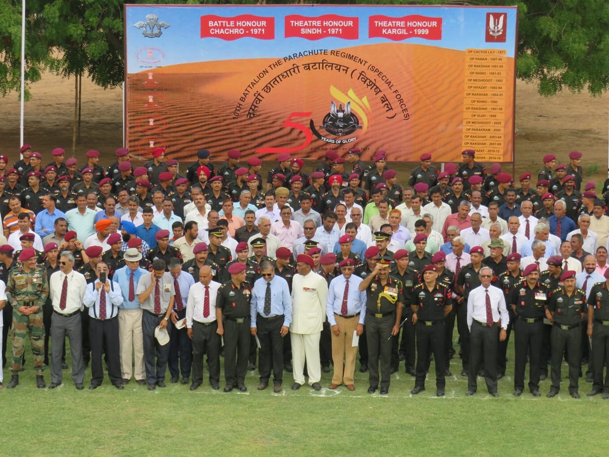 10 para special forces celebrated 50th raising day
