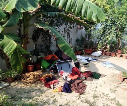  big loot in bank manager home in Lucknow.