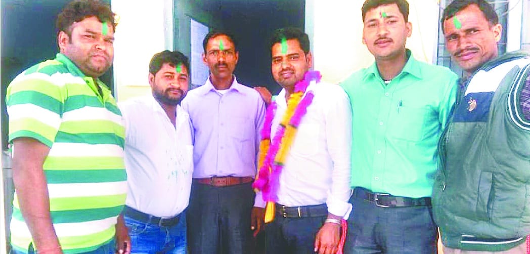 Mukul Kiran becomes uncontested area of Panchayat member of Mudiali