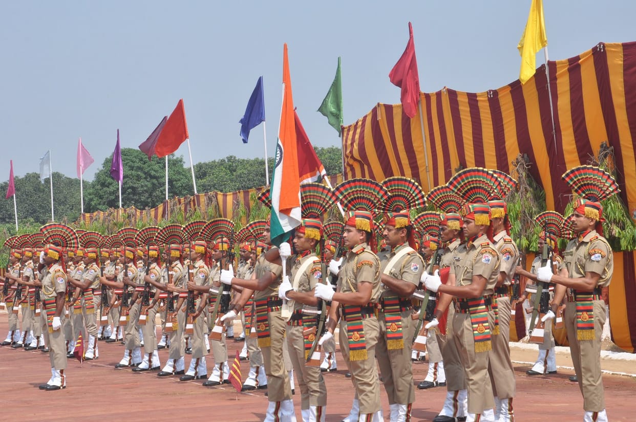 Trainee constable take oath of their duty