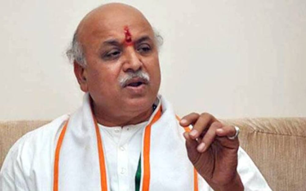pravin togadia congratulates pm narendra modi on article 370 and demands for uniform civil code