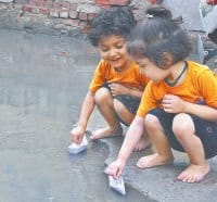 rewari heavy rain, weather cool