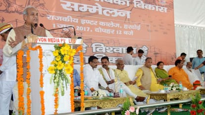 minister satyadev pachauri ill during speech